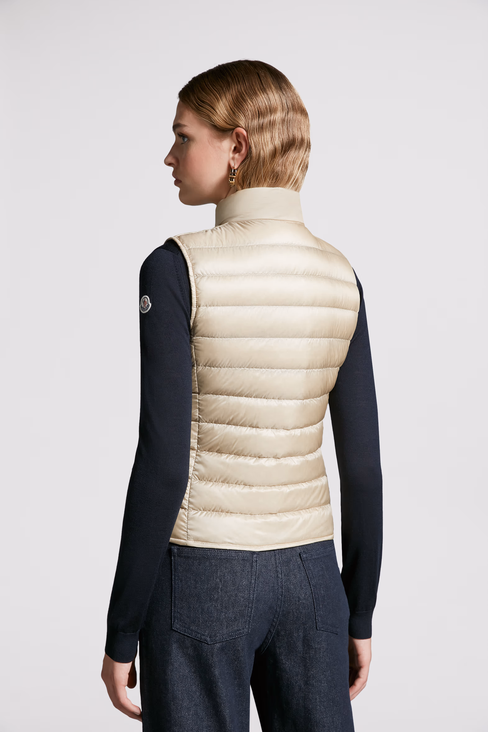 Liane Packable Down Vest Women Beige Moncler 5